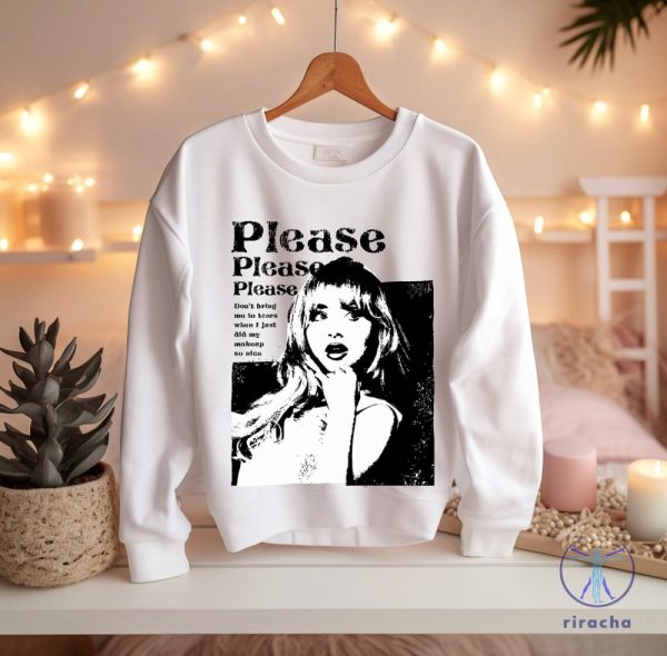 Sabrina Carpenter Lyrics Sweatshirt Please Please Please Sweatshirt Sabrina Carpenter Merch riracha 2