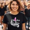 Kamala Harris Chucks And Pearls Shirt Kamala Fashion Tee Chucks And Pearls T Shirt riracha 1