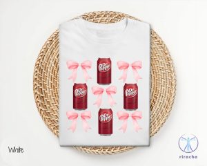 Pink Bow Coquette Dr Pepper Sweatshirt Dr Pepper Merchandise Dr Pepper T Shirt Dr Pepper Shirt riracha 10