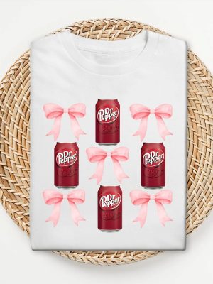 Pink Bow Coquette Dr Pepper Sweatshirt Dr Pepper Merchandise Dr Pepper T Shirt Dr Pepper Shirt riracha 10