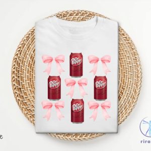 Pink Bow Coquette Dr Pepper Sweatshirt Dr Pepper Merchandise Dr Pepper T Shirt Dr Pepper Shirt riracha 2