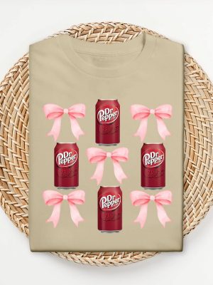 Pink Bow Coquette Dr Pepper Sweatshirt Dr Pepper Merchandise Dr Pepper T Shirt Dr Pepper Shirt riracha 8