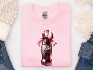 Pink Bow Coquette Dr Pepper Shirt Dr Pepper Merchandise Dr Pepper T Shirt Dr Pepper Shirt riracha 2