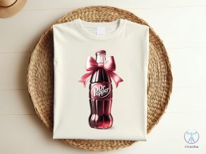 Pink Bow Coquette Dr Pepper Shirt Dr Pepper Merchandise Dr Pepper T Shirt Dr Pepper Shirt riracha 3