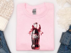 Pink Bow Coquette Dr Pepper Shirt Dr Pepper Merchandise Dr Pepper T Shirt Dr Pepper Shirt riracha 4