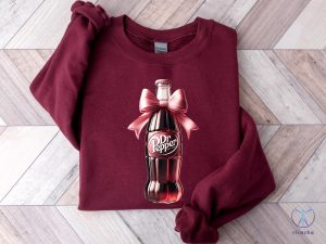 Pink Bow Coquette Dr Pepper Shirt Dr Pepper Merchandise Dr Pepper T Shirt Dr Pepper Shirt riracha 7