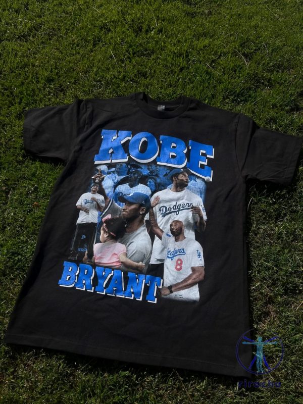 Kobe Bryant Baseball Shirt Kobe Bryant Dodgers Shirt Kobe Bryant T Shirt riracha 1