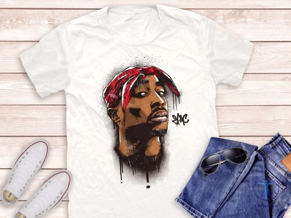 2Pac Tupac Graffiti Shirt 2Pac Shakur Shirt Tupac T Shirt 2Pac Makaveli Album Shirt riracha 1