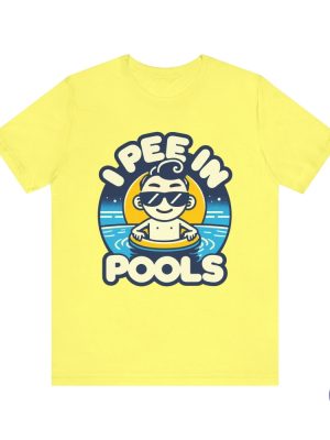 I Pee In Pools Shirt Humorous Pool Graphic Tee I Pee In Pools T Shirt riracha 4