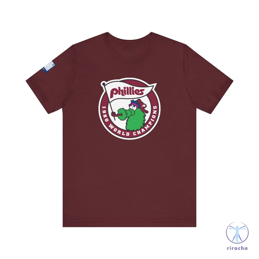 Phillie Phanatic Shirt 1980 World Series Champions Philadelphia Phillies Shirt