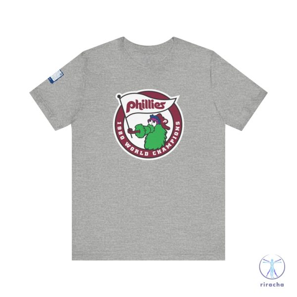 Phillie Phanatic Shirt 1980 World Series Champions Philadelphia Phillies Shirt riracha 2