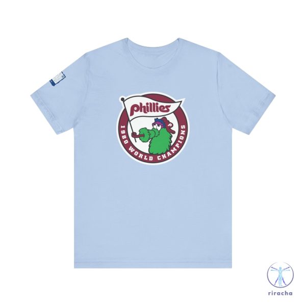 Phillie Phanatic Shirt 1980 World Series Champions Philadelphia Phillies Shirt riracha 3