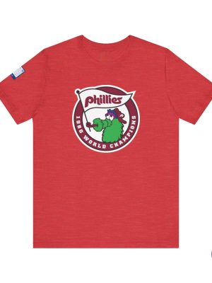 Phillie Phanatic Shirt 1980 World Series Champions Philadelphia Phillies Shirt riracha 4