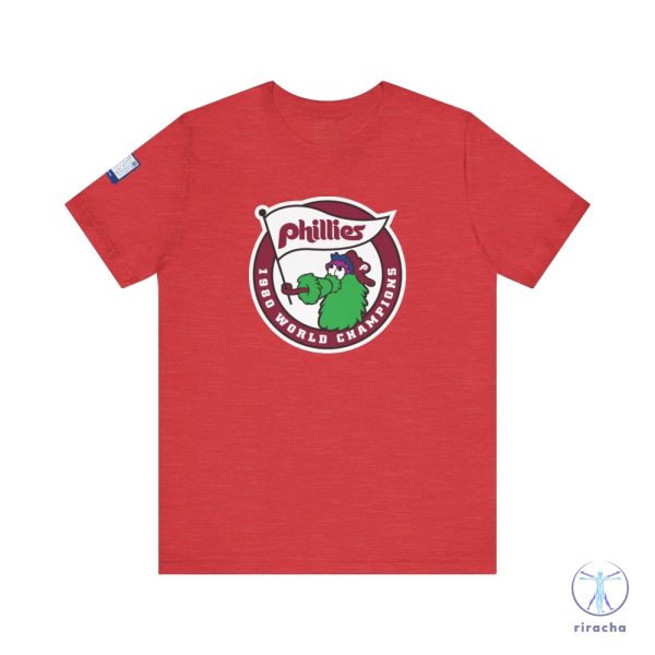 Phillie Phanatic Shirt 1980 World Series Champions Philadelphia Phillies Shirt riracha 4