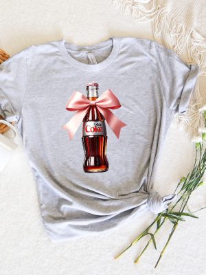 Diet Coke Pink Bow Tbshirt Diet Coca Cola Shirt Diet Coke Lover Pink Diet Coke Shirt riracha 2