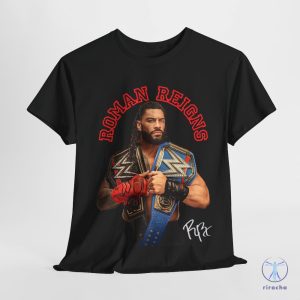 Roman Reigns Wwe Champion T Shirt Roman Reigns Wwe Shirt riracha 3