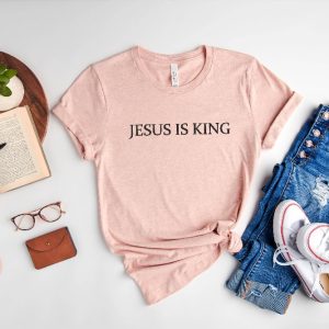 Jesus Is King Shirt Christian Shirt Christian Gift Jesus Is King T Shirt riracha 2