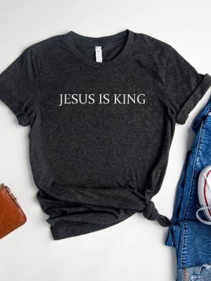 Jesus Is King Shirt Christian Shirt Christian Gift Jesus Is King T Shirt riracha 3