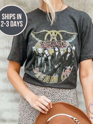 Dream On Aerosmith T Shirt Dream On Aerosmith Shirt Dream On Aerosmith Tour Shirt riracha 3