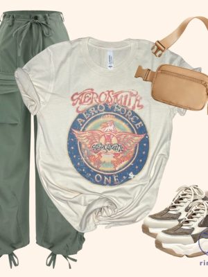 Aerosmith T Shirt Aero Force One Shirt Aerosmith Shirt riracha 3