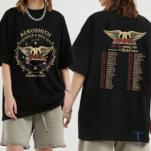 Aerosmith Band Fan Shirt Vintage Aerosmith Tour Shirt Vintage Aerosmith Shirt Aerosmith Tour 2024 Shirt riracha 2