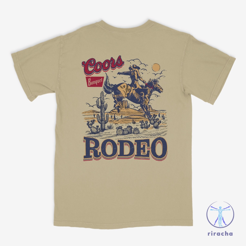Coors Rodeo 90s Cowboy T Shirt Vintage coors banquet shirt coors banquet T shirt