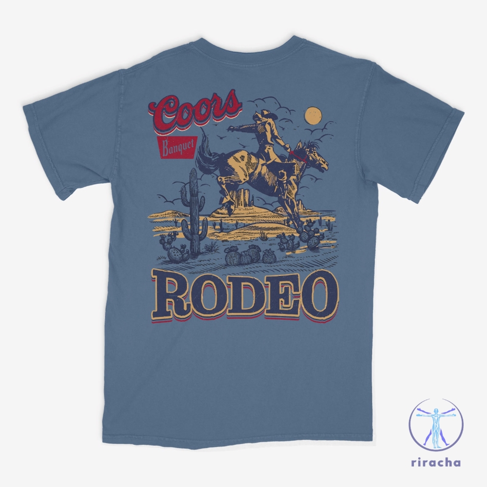 Coors Rodeo 90s Cowboy T Shirt Vintage coors banquet shirt coors banquet T shirt