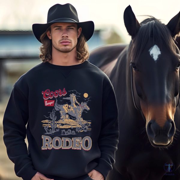 Retro Coors Banquet Rodeo Sweatshirt Coors Banquet Shirt Coors Banquet T Shirt riracha 4