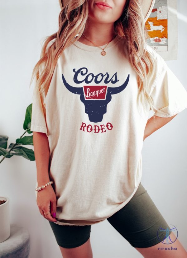 Trendy Coors Rodeo Western Shirt Vintage Coors Rodeo Shirt Coors Banquet Shirt riracha 3
