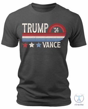 Trump Vance 2024 Retro Stripe Trump Jd Vance T Shirt Trump Vance T Shirt riracha 2