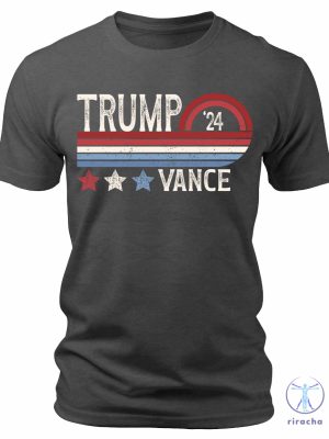 Trump Vance 2024 Retro Stripe Trump Jd Vance T Shirt Trump Vance T Shirt riracha 2