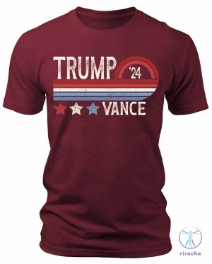 Trump Vance 2024 Retro Stripe Trump Jd Vance T Shirt Trump Vance T Shirt riracha 3