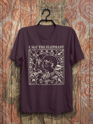 Vintage Cage The Elephant Tour Shirt Cage The Elephant Merch Cage The Elephant T Shirt riracha 3