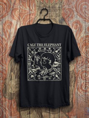 Vintage Cage The Elephant Tour Shirt Cage The Elephant Merch Cage The Elephant T Shirt riracha 4