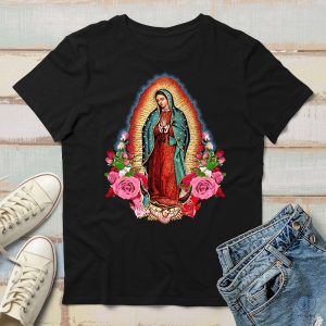 Virgin Mary Shirt Our Lady Of Guadalupe Saint Mary T Shirt riracha 2