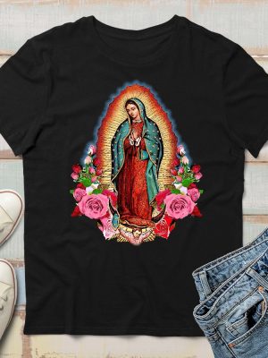 Virgin Mary Shirt Our Lady Of Guadalupe Saint Mary T Shirt riracha 2