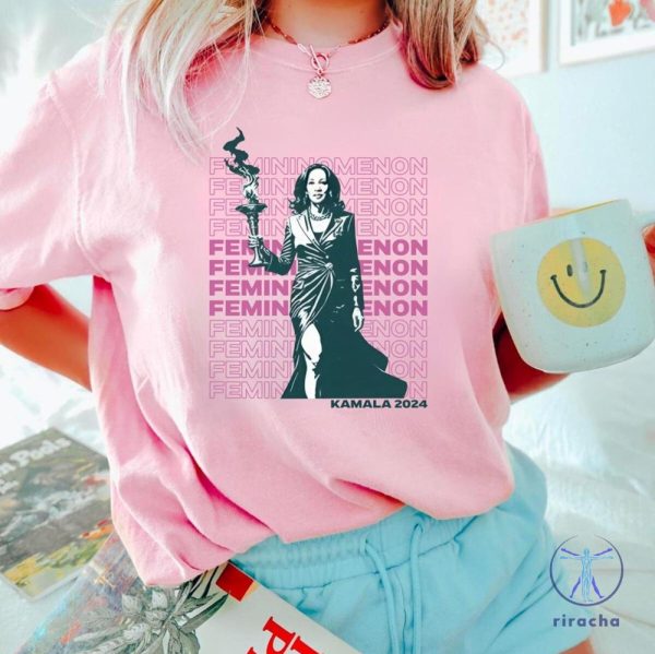 Femininomenon Kamala Harris Shirt Madam President 2024 Shirt Kamala Harris T Shirt Kamala Harris Merch riracha 1