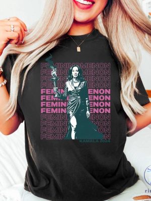 Femininomenon Kamala Harris Shirt Madam President 2024 Shirt Kamala Harris T Shirt Kamala Harris Merch riracha 2