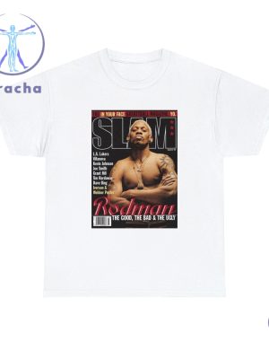 Dennis Rodman Slam Magazine T Shirt Slam Magazine Shirt riracha 7