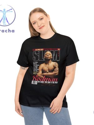 Dennis Rodman Slam Magazine T Shirt Slam Magazine Shirt riracha 9