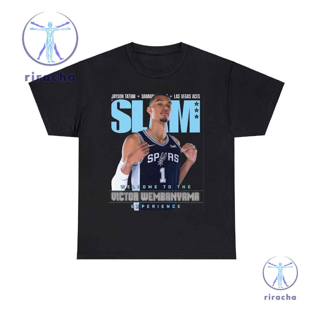 Victor Wembanyama Nba Slam Magazine T Shirt Slam Magazine Shirt