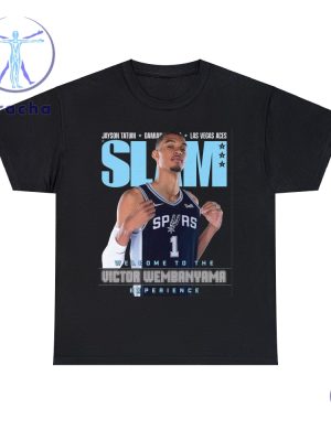 Victor Wembanyama Nba Slam Magazine T Shirt Slam Magazine Shirt riracha 2