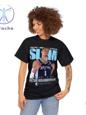 Victor Wembanyama Nba Slam Magazine T Shirt Slam Magazine Shirt riracha 3