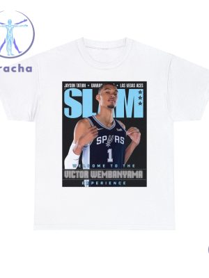 Victor Wembanyama Nba Slam Magazine T Shirt Slam Magazine Shirt riracha 4