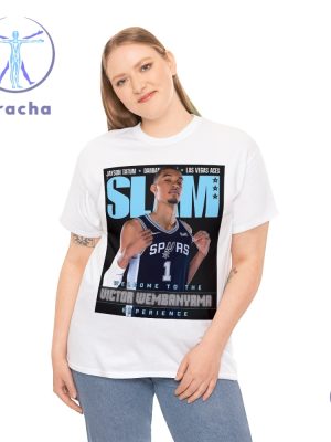 Victor Wembanyama Nba Slam Magazine T Shirt Slam Magazine Shirt riracha 5