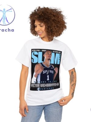 Victor Wembanyama Nba Slam Magazine T Shirt Slam Magazine Shirt riracha 6