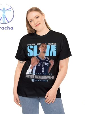 Victor Wembanyama Nba Slam Magazine T Shirt Slam Magazine Shirt riracha 7