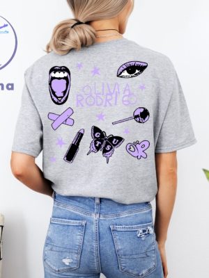 Olivia Rodrigo Guts Tour 2024 Shirt Youth Olivia Rodrigo Shirt The Guts World Tour 2024 Gift Olivia Rodrigo Shirt riracha 4