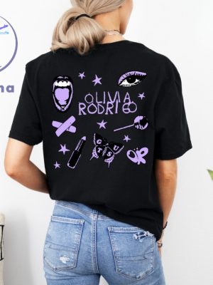 Olivia Rodrigo Guts Tour 2024 Shirt Youth Olivia Rodrigo Shirt The Guts World Tour 2024 Gift Olivia Rodrigo Shirt riracha 6