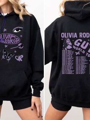 Olivia Rodrigo Guts Tour 2024 Hoodie The Guts World Tour 2024 Hoodie Olivia Rodrigo Hoodie Olivia Rodrigo Shirt riracha 4